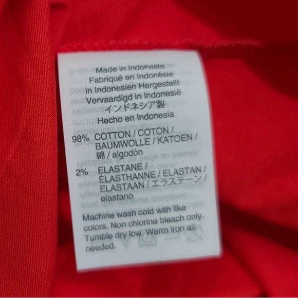 J Crew Red Shirt - Picture 4 of 5